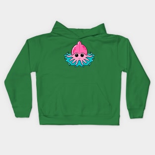 Damp Squid Kids Hoodie